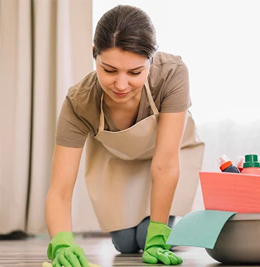 Bathroom and sanitary cleaning project